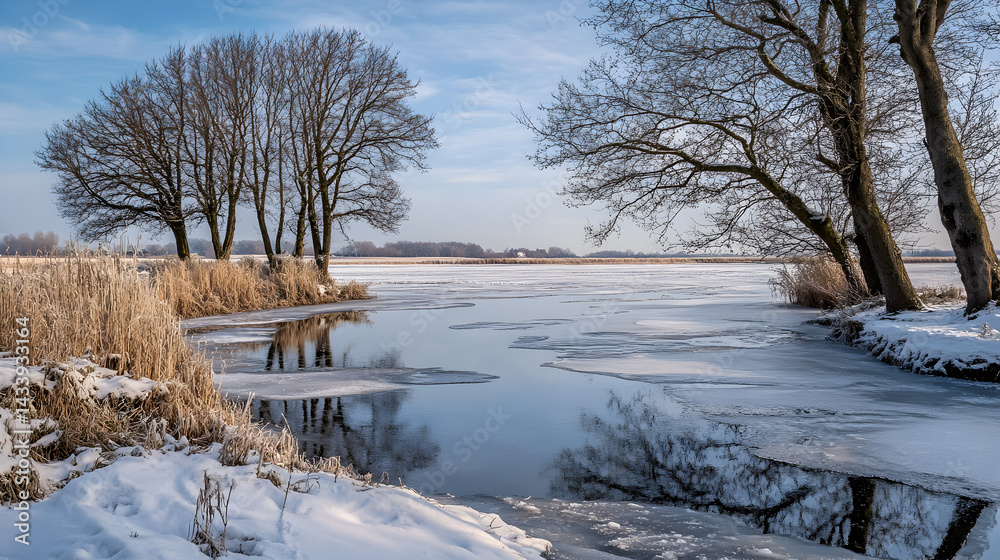 river in winter river in winter