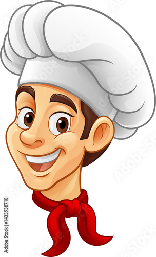 Chef Baker Cartoon Cook Foo...