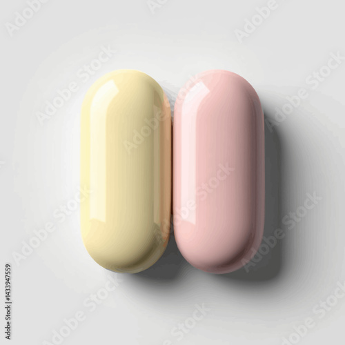 Gentle Medicine: Soft Toned Capsule Pair