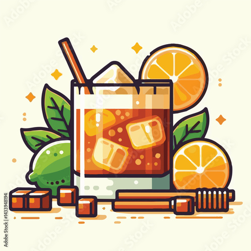 alcohol, bar, whiskey, drink, cocktail, glass, ice, beverage, cold, alcoholic, whiskey sour, sour, lemon, fruit, liquor, juice, background, bourbon, whisky, liquid, fresh, refreshing, party, orange, r
