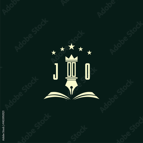 initials design modern legal attorney law firm lawyer advocate consultancy business logo vector
