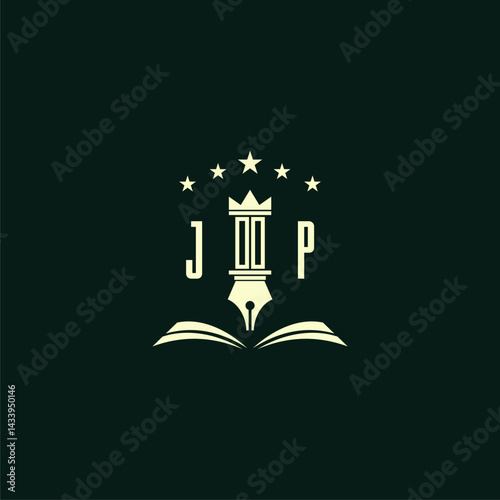 initials design modern legal attorney law firm lawyer advocate consultancy business logo vector