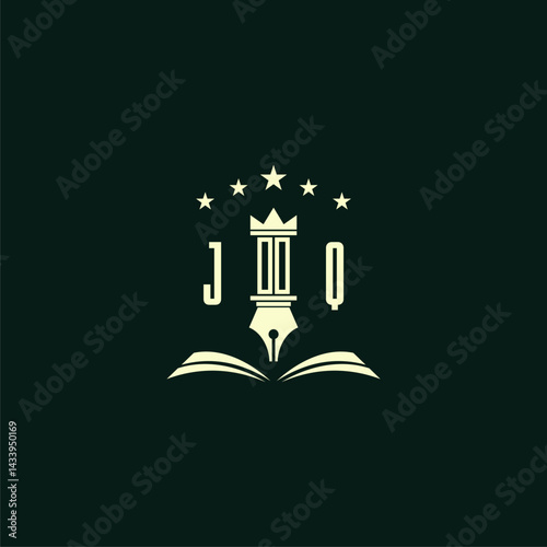 initials design modern legal attorney law firm lawyer advocate consultancy business logo vector