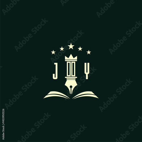initials design modern legal attorney law firm lawyer advocate consultancy business logo vector