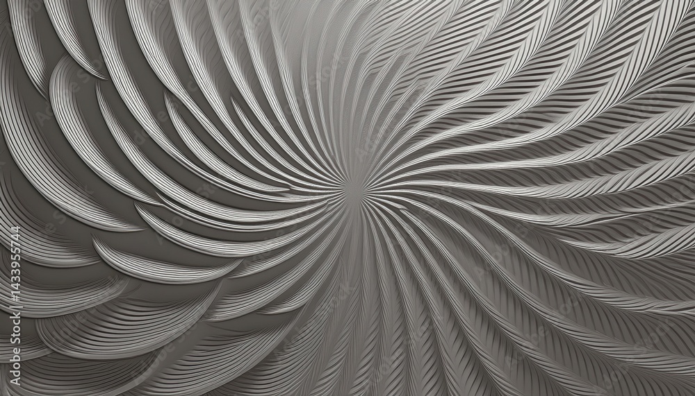 Obraz premium Dynamic swirling pattern design abstract art installation digital environment modern aesthetic unique perspective visual concept for creative projects