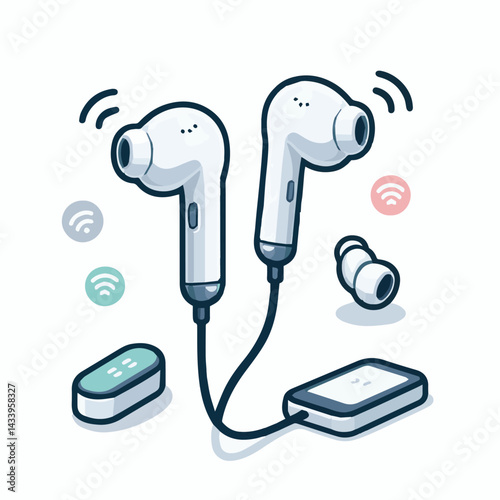 technology, music, earbuds, wireless, device, earphone, earphones, digital, phone, audio, communication, headphone, headset, sound, studio, gadget, mobile, business, listen, lifestyle, headphones, sma