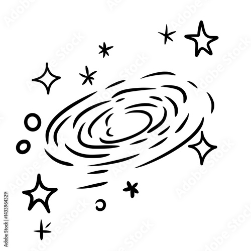 Galaxy and Stars