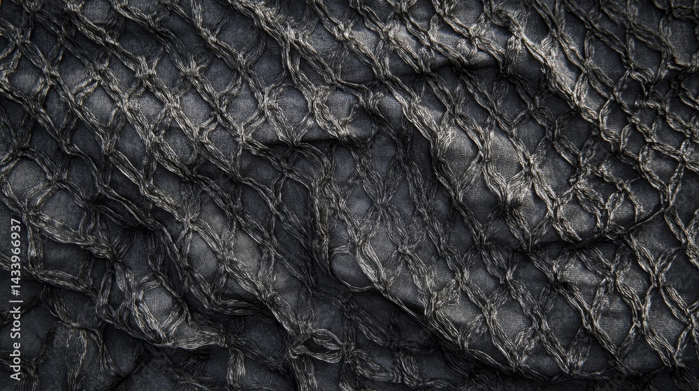 Netting texture background design. Generative AI