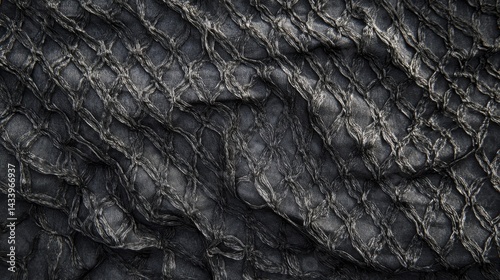 Obraz na płótnie Netting texture background design. Generative AI w salonie