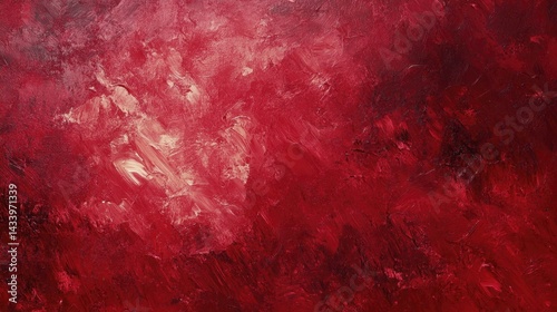 Obraz na płótnie Abstract red textured background. Generative AI w salonie