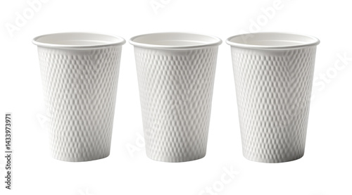 Wallpaper Mural Enjoy hot drinks with disposable paper cups for coffee shops and events isolated on transparent background Torontodigital.ca