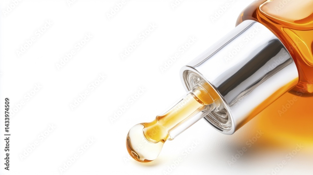 Lotion Pump Bottle Packaging Mockup Isolated on White Background. Generative AI