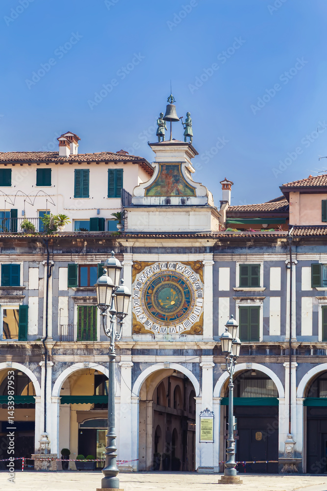 Torre dell'Orologio, Brescia, Italy