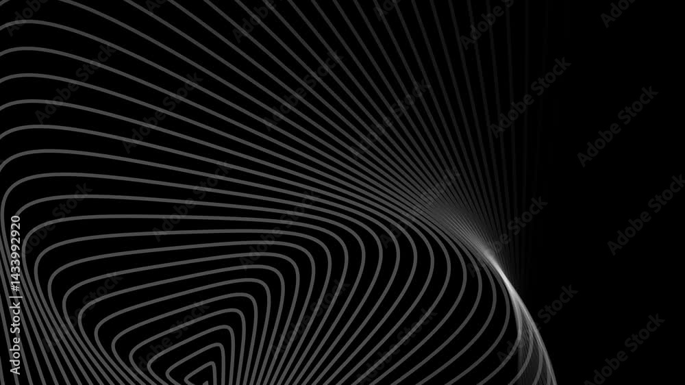 Abstract swirl line movement 4k animation background looping Abstract swirl line movement 4k animation background looping