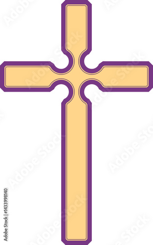 Christian cross illustration.