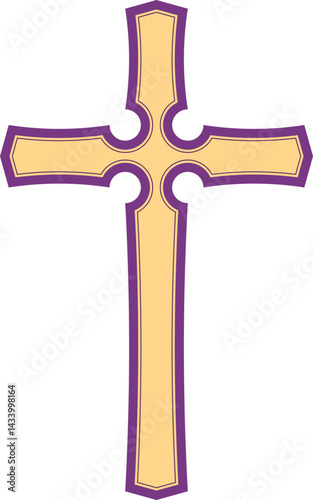 Christian cross illustration.