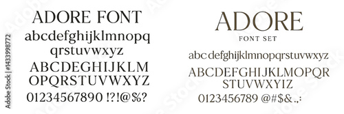 Unique font examples displayed in a clean layout showcasing character sets and styles for creative design projects online