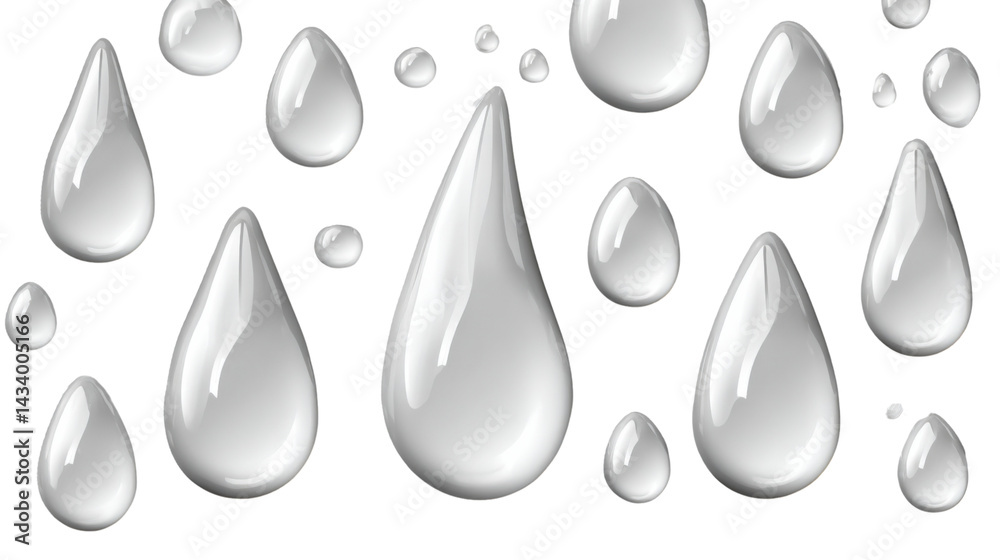 drops of water on a black background drops of water on a black background
