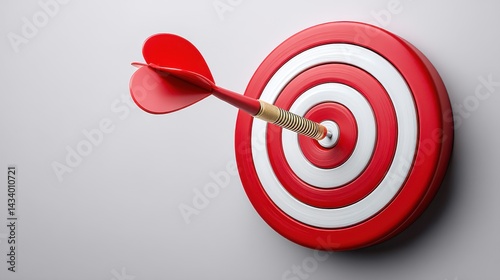 Precision achievement business environment visual content focused perspective marketing strategy