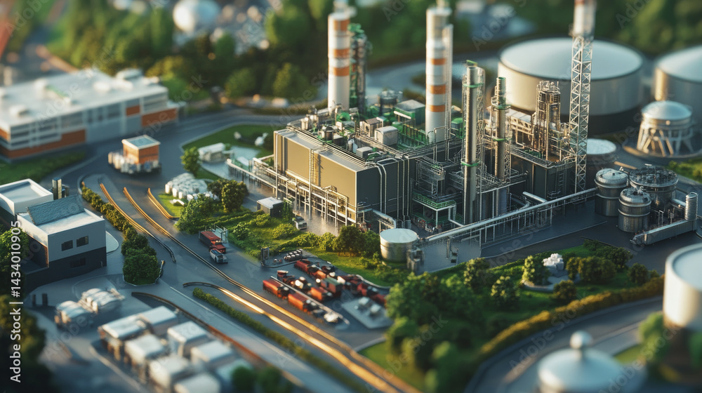 Urban Steel: A Glimpse into the Heart of an Industrial Estate