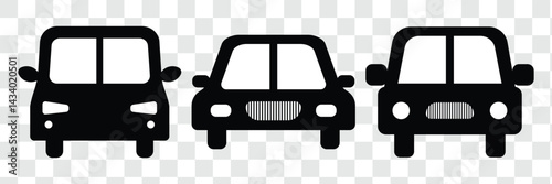 Various vehicle icon sets