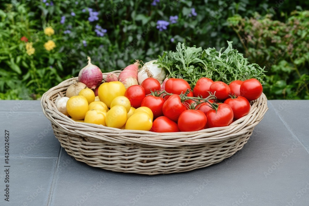 Fresh produce in a basket (3) Fresh produce in a basket (3)