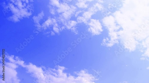 Wallpaper Mural blue sky with clouds moving  Torontodigital.ca