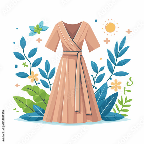 fashion, vector, apparel, design, dress, drawing, garment, style, pattern, wear, textile, clothes, illustration, female, fashionable, sketch, silhouette, template, fabric, woman, collection, trendy, w