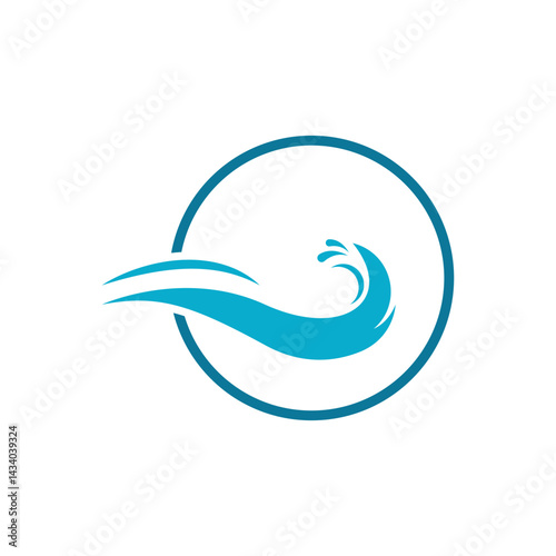 Water wave Logo