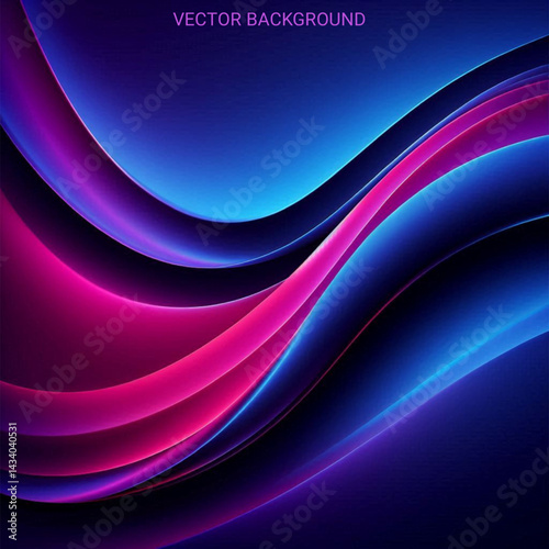 modern background featuring smooth gradients transitioning between deep indigo and vibrant magenta hues, ideal for technology, corporate, or creative projects.