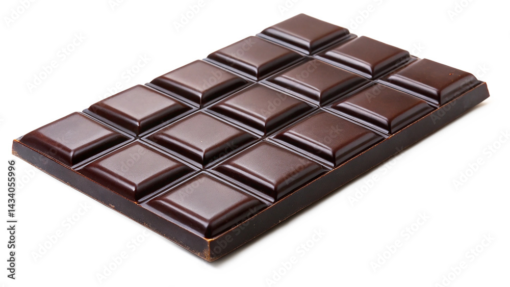 chocolate bar isolated on white, Dark set of Chocolate Bar chocolate bar isolated on white, Dark set of Chocolate Bar