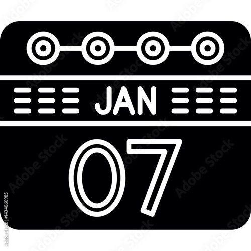 January 7 icon