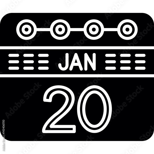 January 20 icon