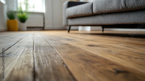 Cozy living room interior design modern apartment high-quality natural lighting low angle view warm atmosphere