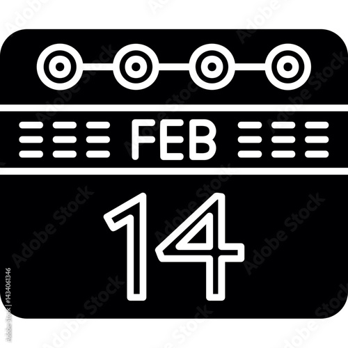 February 14 icon