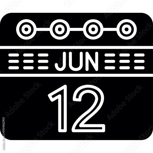 June 12 Icon