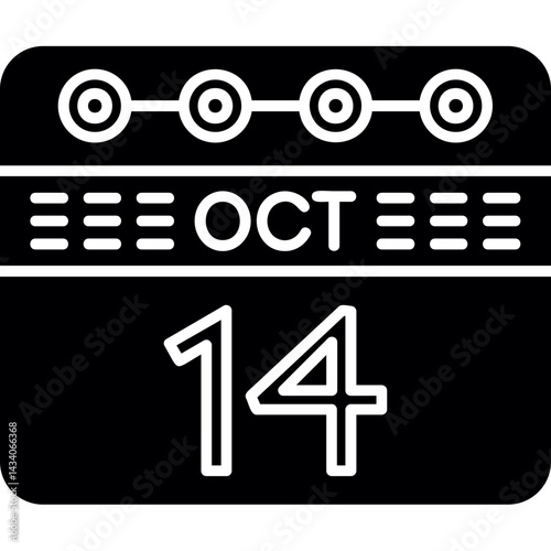 October 14 Icon