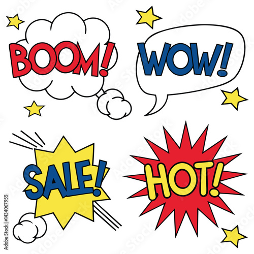 Sale price tag product badges.