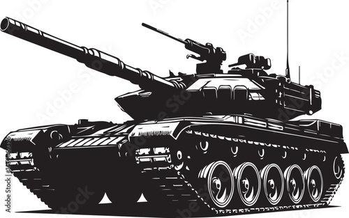 Military Tank vector
