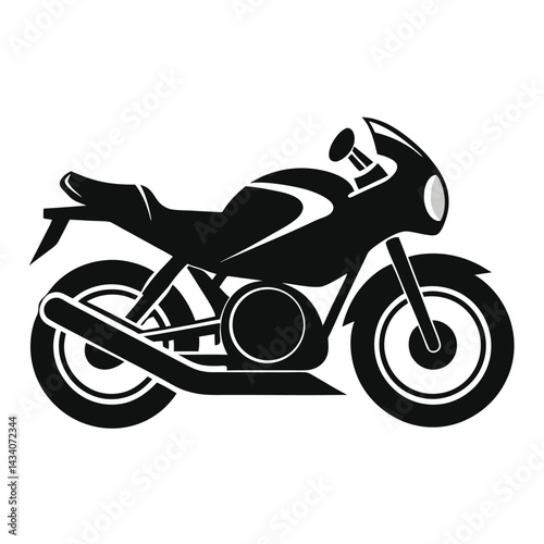 motorcycle vector illustration