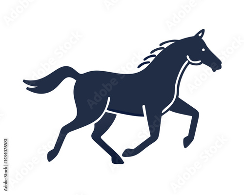 horse running 