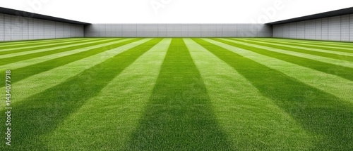 Pristine manicured field