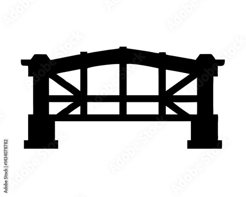 bridge vector illustration