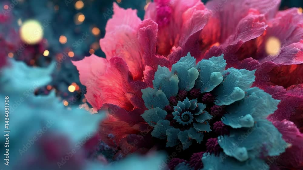 Close-Up of Vibrant Abstract Fantasy Flower
Close-Up of Vibrant Abstract Fantasy Flower