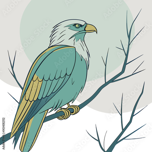 Brid on Cockscomb colorful flowers in the garden blue yellow brid isolated on transparent background cutout