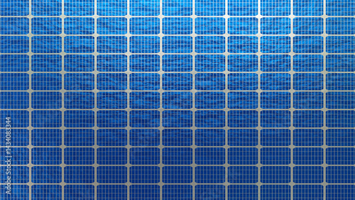 Wallpaper Mural Solar panel texture. Solar cell pattern background.  Alternative power source to saving environment, photovoltaic module blue. Solar cells. Torontodigital.ca
