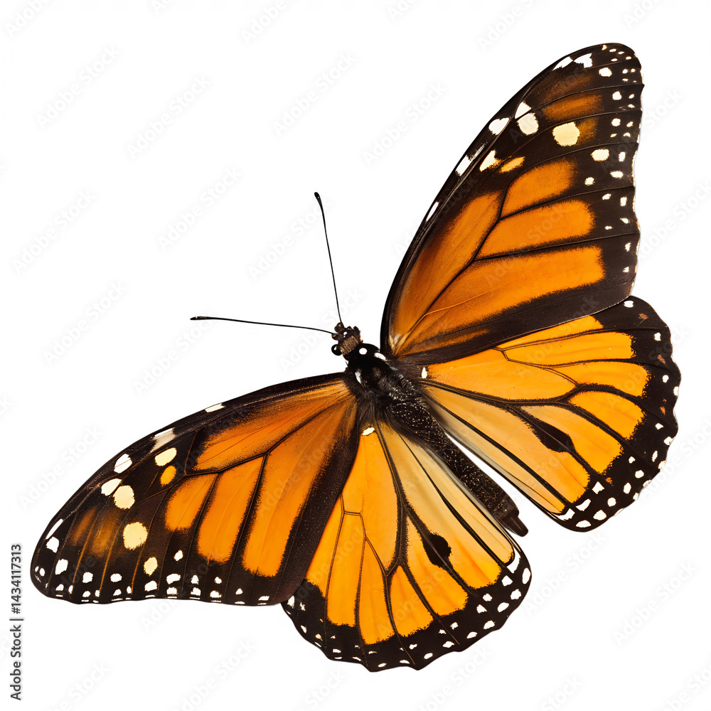 Fototapeta premium butterfly isolated on transparent background