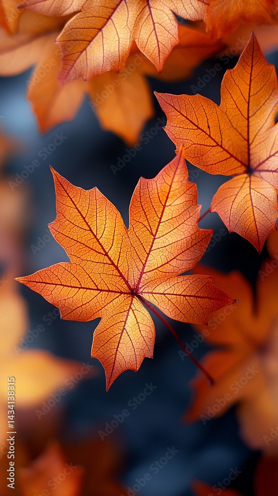 Autumn leaves close-up, nature background, fall foliage, seasonal design Autumn leaves close-up, nature background, fall foliage, seasonal design