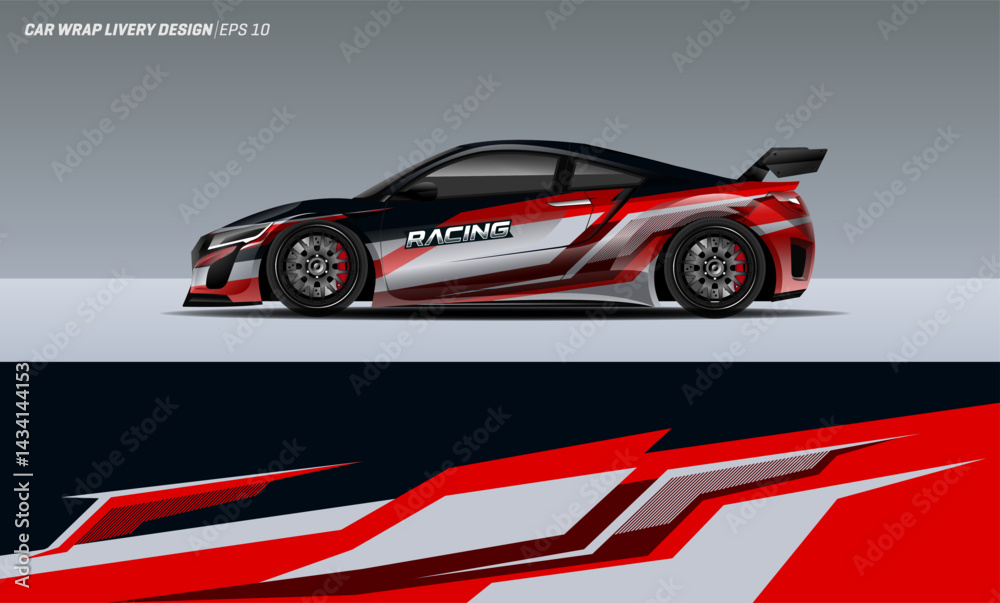 Abstract racing graphics black and red backround. Abstract racing graphics black and red backround.