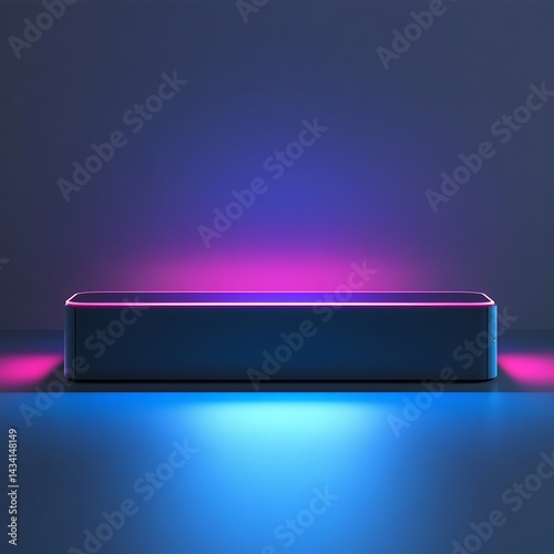 smartphone with blue screen
